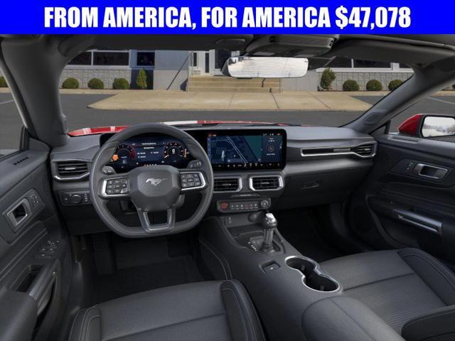 new 2025 Ford Mustang car, priced at $47,078