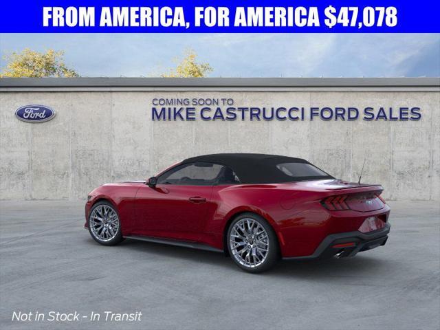 new 2025 Ford Mustang car, priced at $47,078