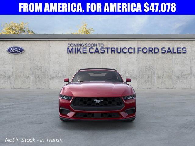 new 2025 Ford Mustang car, priced at $47,078