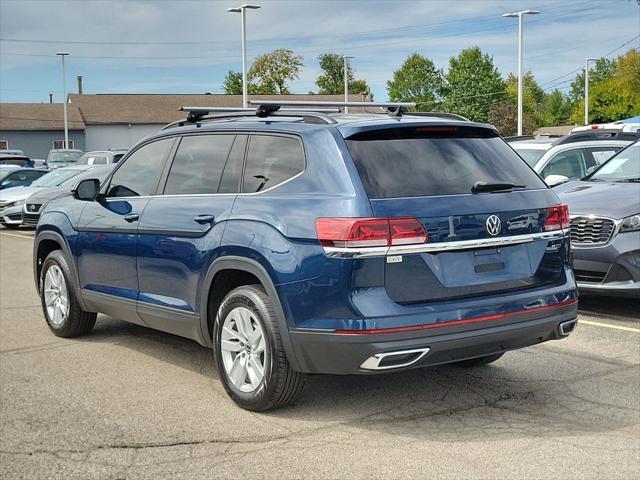 used 2021 Volkswagen Atlas car, priced at $23,243