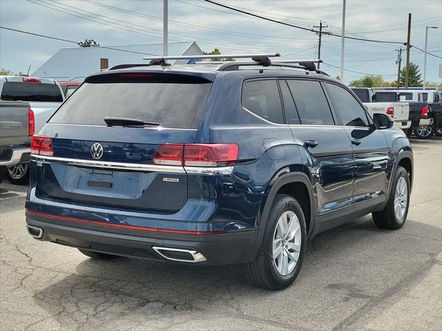 used 2021 Volkswagen Atlas car, priced at $23,243