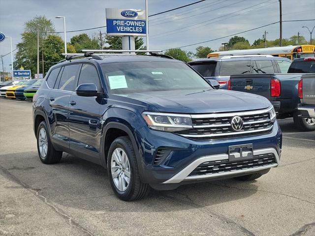 used 2021 Volkswagen Atlas car, priced at $23,243