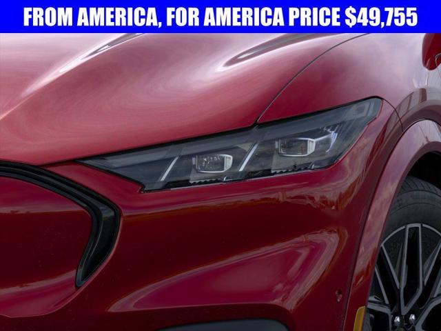 new 2025 Ford Mustang Mach-E car, priced at $49,755