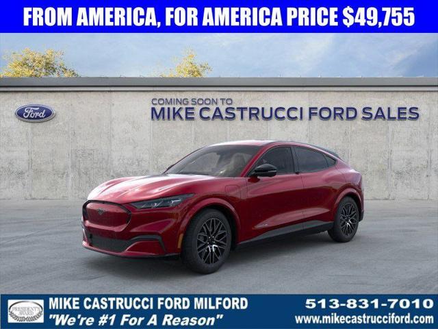new 2025 Ford Mustang Mach-E car, priced at $49,755
