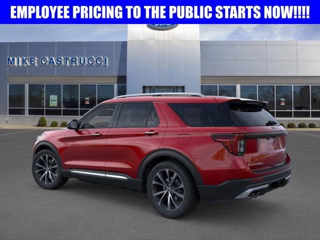new 2025 Ford Explorer car, priced at $53,999