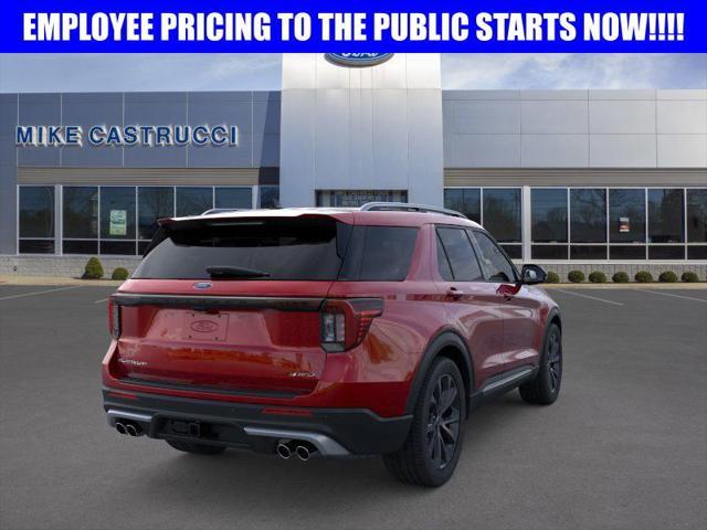 new 2025 Ford Explorer car, priced at $53,999