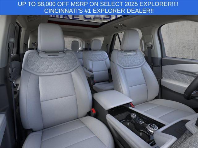 new 2025 Ford Explorer car, priced at $58,655