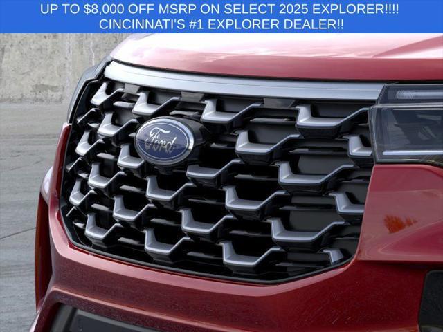 new 2025 Ford Explorer car, priced at $58,655