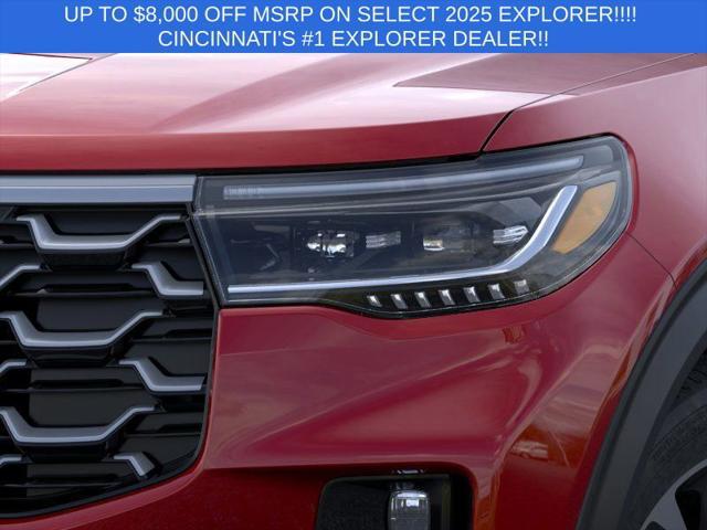 new 2025 Ford Explorer car, priced at $58,655