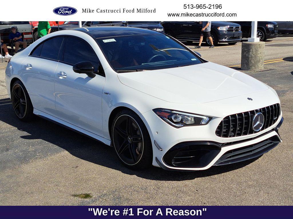 used 2023 Mercedes-Benz AMG CLA 45 car, priced at $44,450