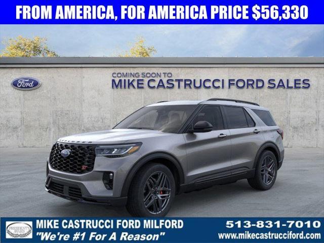 new 2025 Ford Explorer car, priced at $56,330