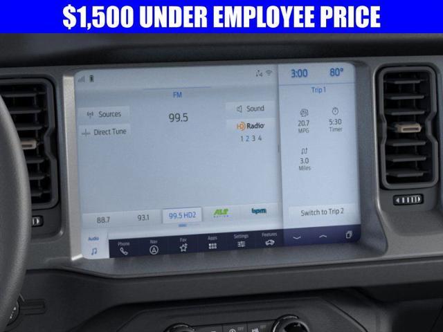 new 2025 Ford Bronco car, priced at $69,540