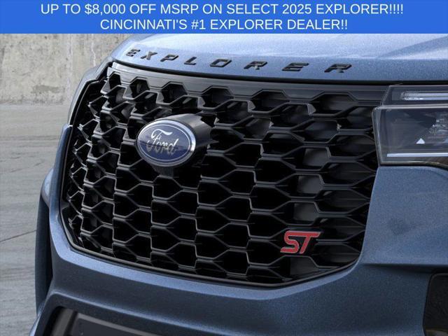 new 2025 Ford Explorer car, priced at $58,545