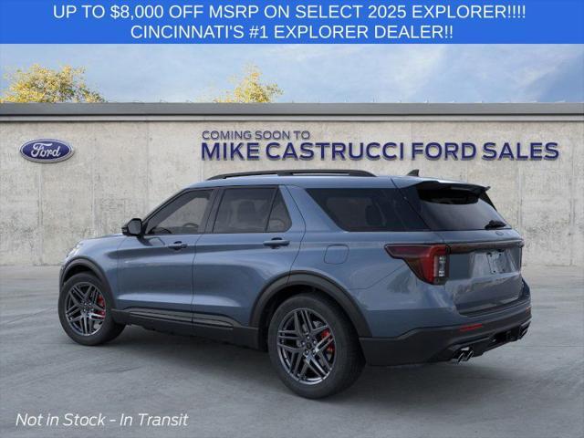 new 2025 Ford Explorer car, priced at $58,545