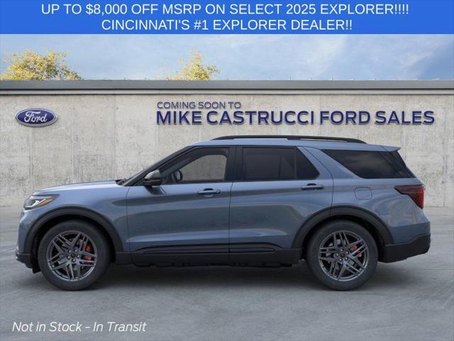 new 2025 Ford Explorer car, priced at $58,545