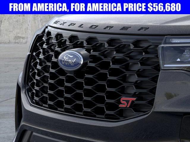 new 2025 Ford Explorer car, priced at $56,680