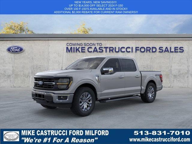 new 2024 Ford F-150 car, priced at $55,820