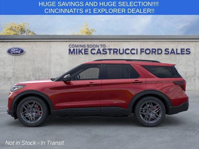 new 2025 Ford Explorer car, priced at $57,590