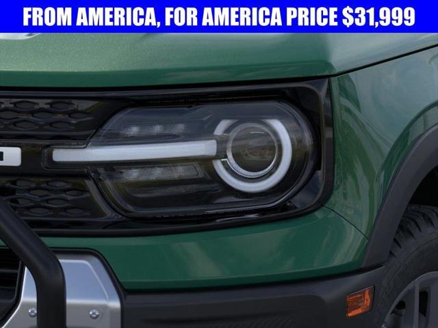 new 2025 Ford Bronco Sport car, priced at $31,999