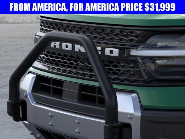 new 2025 Ford Bronco Sport car, priced at $31,999