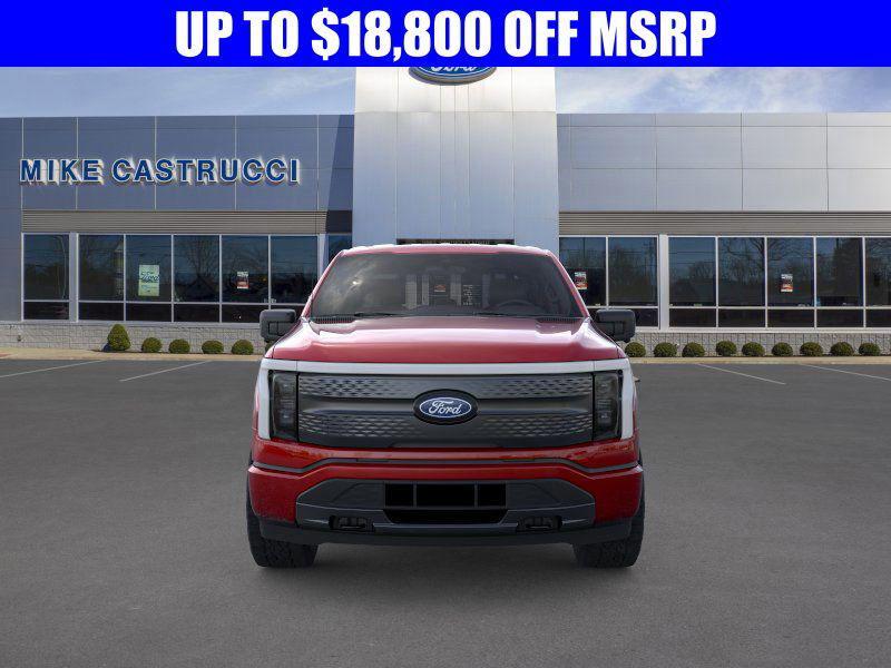 new 2025 Ford F-150 Lightning car, priced at $64,857