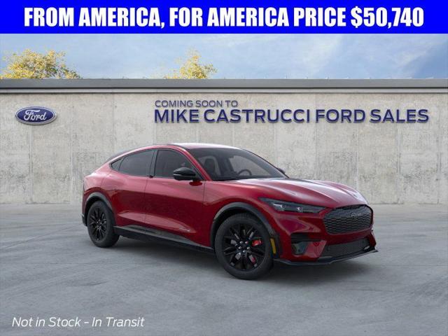 new 2025 Ford Mustang Mach-E car, priced at $50,456
