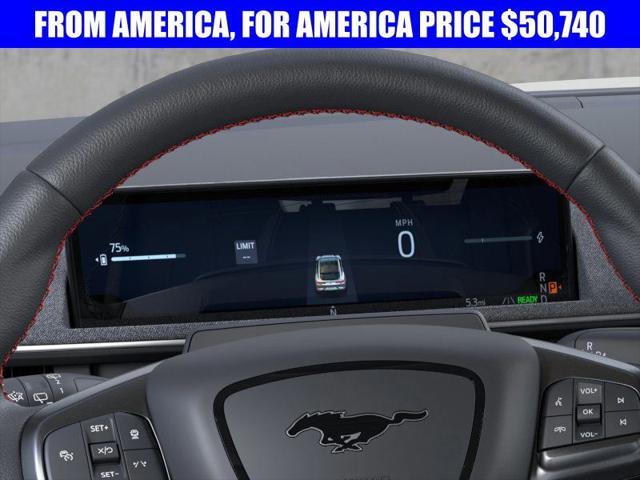new 2025 Ford Mustang Mach-E car, priced at $50,456