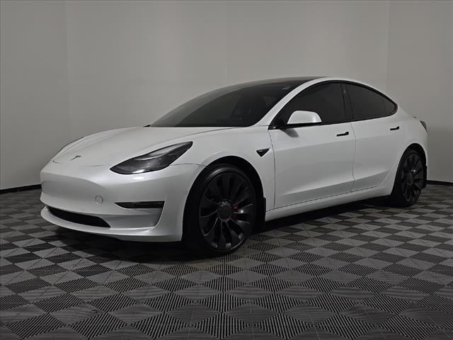 used 2022 Tesla Model 3 car, priced at $28,348