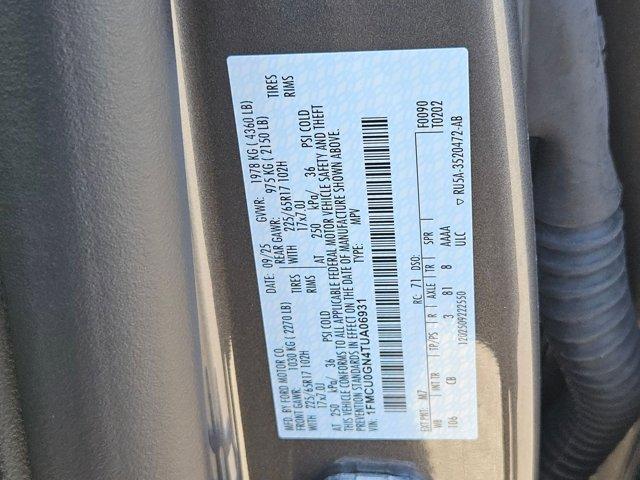 new 2026 Ford Escape car, priced at $32,190