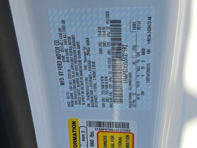 new 2025 Ford Mustang car, priced at $34,180