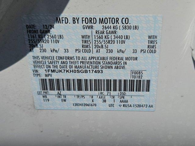 new 2025 Ford Explorer car, priced at $47,005