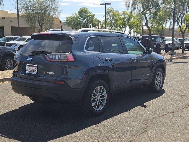 used 2021 Jeep Cherokee car, priced at $18,317