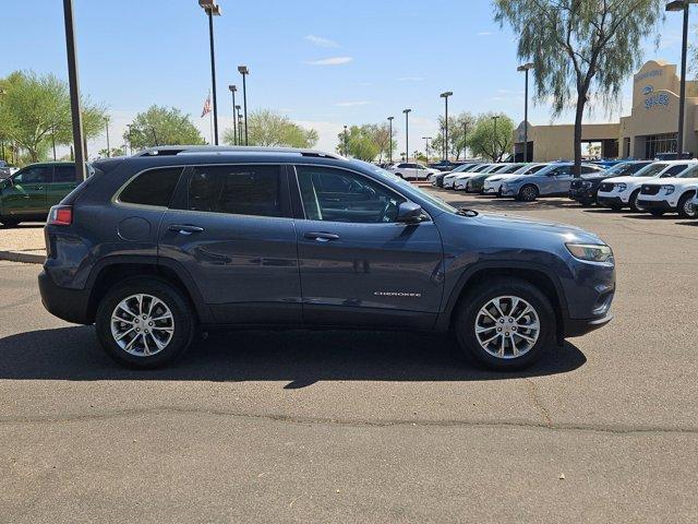 used 2021 Jeep Cherokee car, priced at $18,317