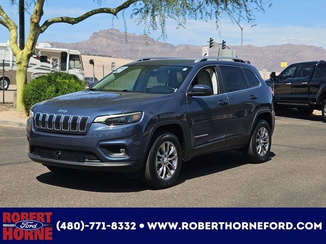 used 2021 Jeep Cherokee car, priced at $20,986
