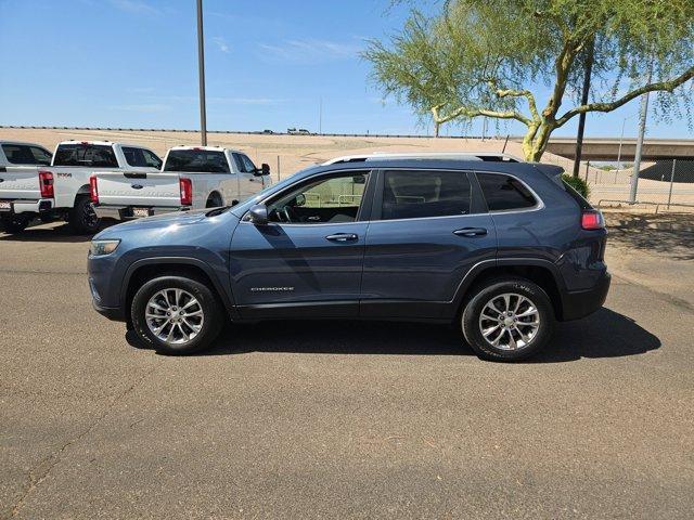 used 2021 Jeep Cherokee car, priced at $18,317