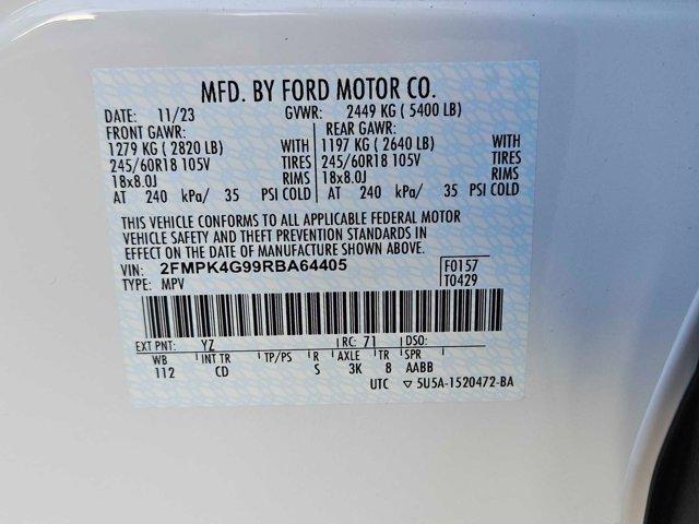 new 2024 Ford Edge car, priced at $40,555