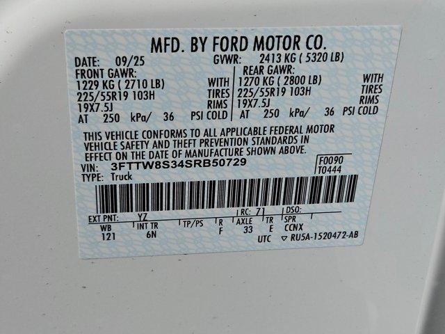 new 2025 Ford Maverick car, priced at $40,135