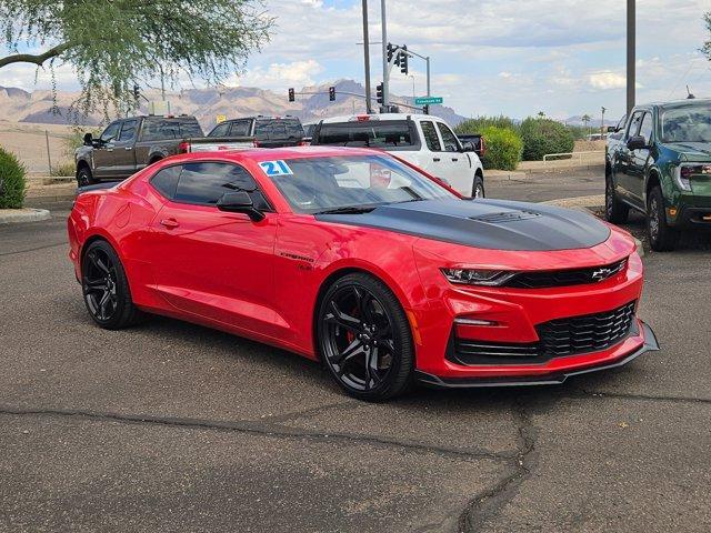 used 2021 Chevrolet Camaro car, priced at $44,869