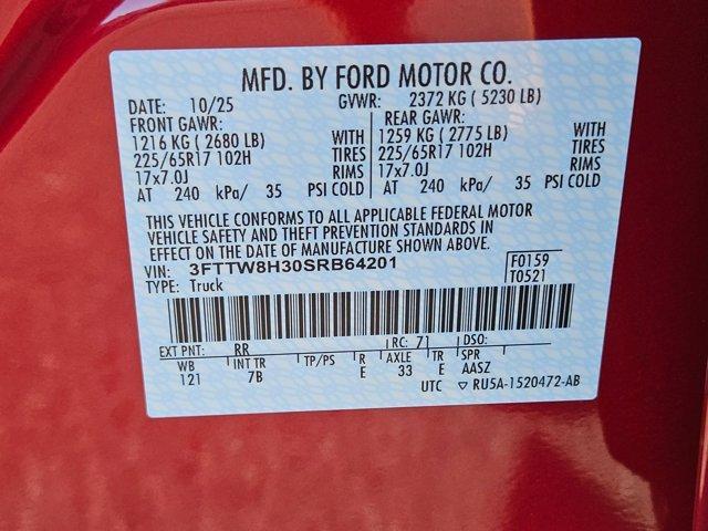 new 2025 Ford Maverick car, priced at $34,620