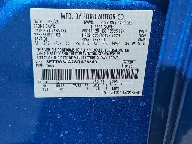 new 2025 Ford Maverick car, priced at $35,895