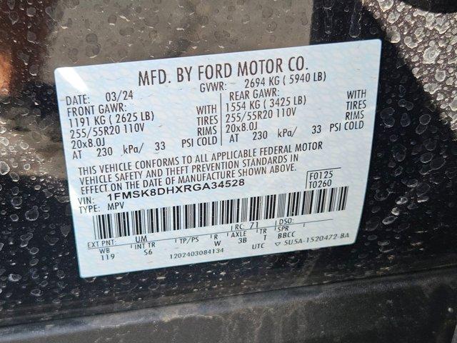new 2024 Ford Explorer car, priced at $52,315
