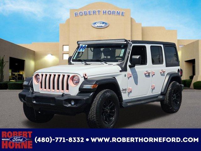 used 2020 Jeep Wrangler Unlimited car, priced at $20,994