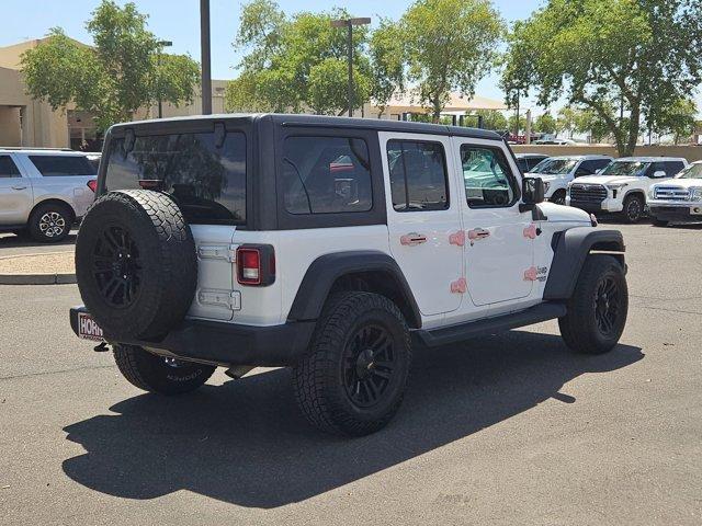used 2020 Jeep Wrangler Unlimited car, priced at $24,090