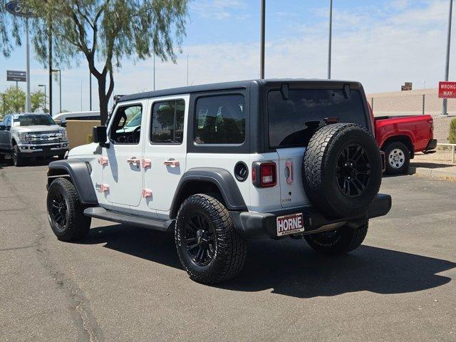 used 2020 Jeep Wrangler Unlimited car, priced at $24,090