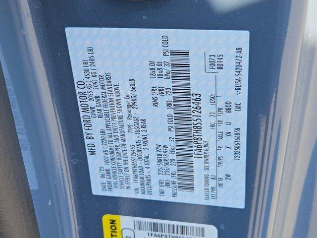 new 2025 Ford Mustang car, priced at $37,170