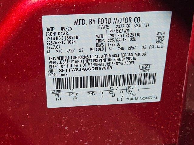 new 2025 Ford Maverick car, priced at $35,540