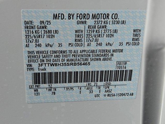 new 2025 Ford Maverick car, priced at $35,025