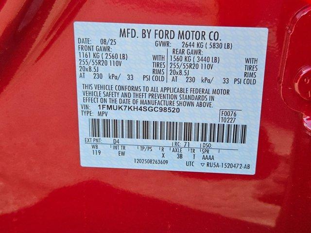 new 2025 Ford Explorer car, priced at $47,210