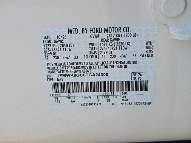 new 2026 Ford Explorer car, priced at $63,135