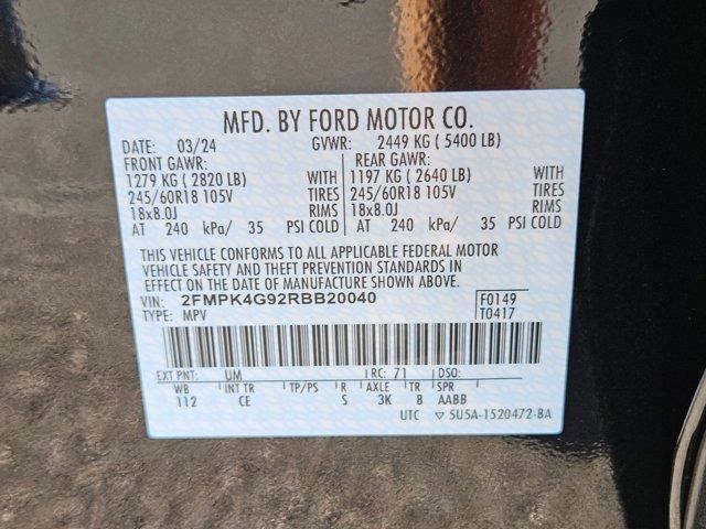 new 2024 Ford Edge car, priced at $40,815